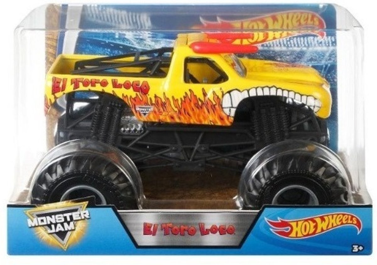 Hot Wheels monster jam truck El Toro Loco - schaal 1:24