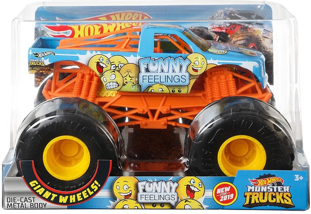 Hot Wheels monster jam truck Funny Feelings - schaal 1:24