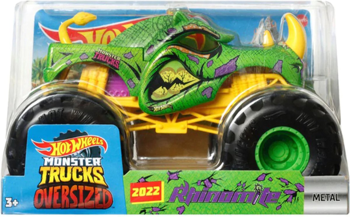 Hot Wheels monster jam truck Rhinomite - schaal 1:24