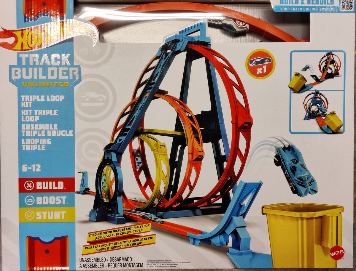 Hot wheels track builder