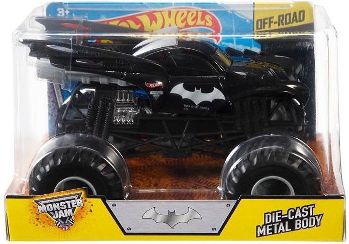 Monster Jam Hot Wheels Batman - schaal 1:24