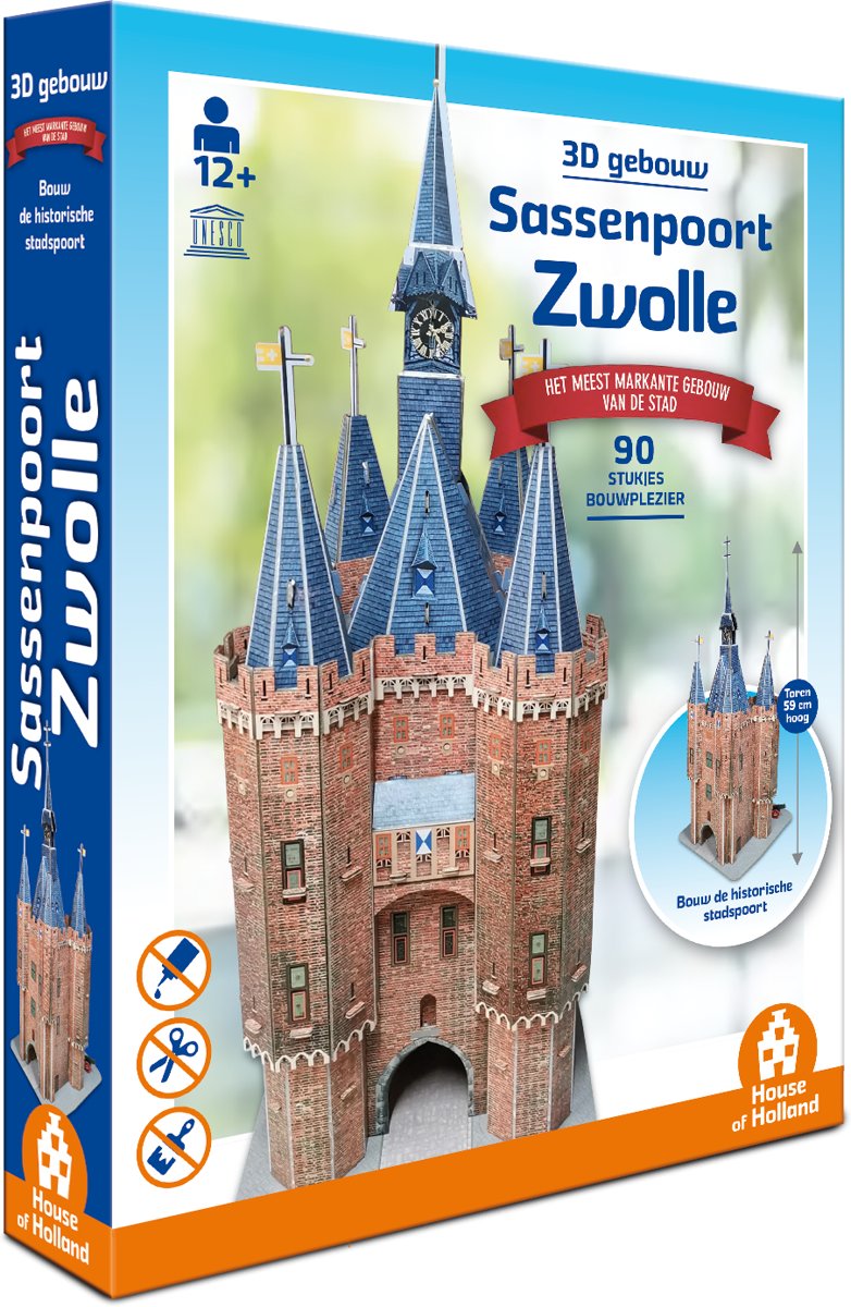 3D Gebouw - Sassenpoort Zwolle (90)