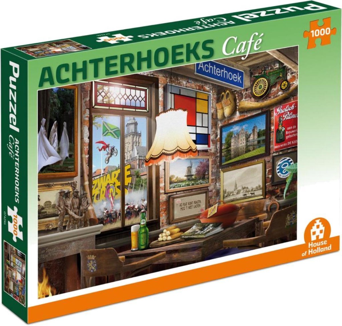 Achterhoekse Puzzel - Het Achterhoeks Café - Puzzel - 1000st