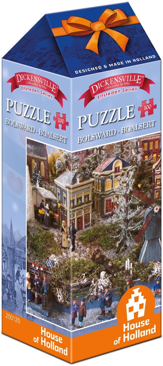 Dickensville Elfsteden Puzzel - Bolsward, 100st.