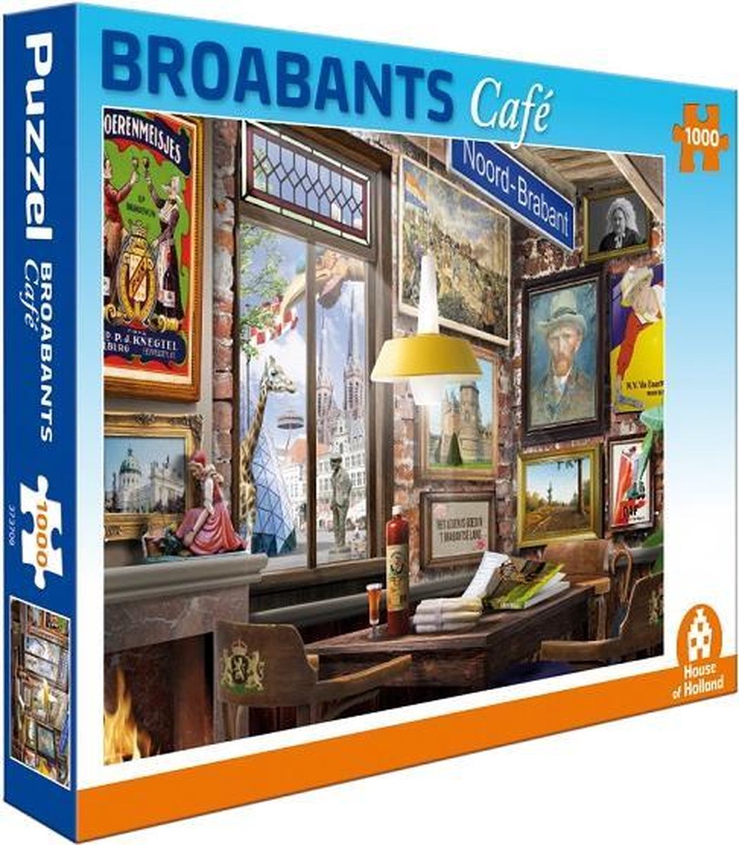 Puzzel: Broabants Cafe - 1000 Stukjes