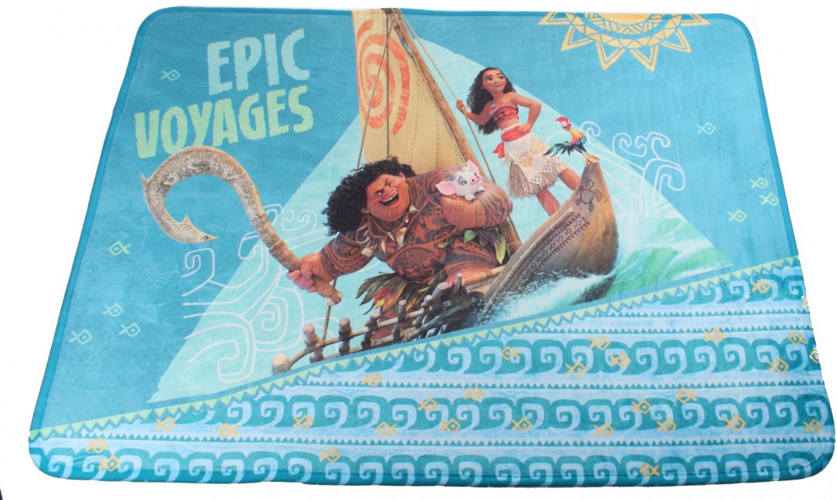 House Of Kids Speelkleed Moana Epic Voyages 70 X 95 Cm Blauw