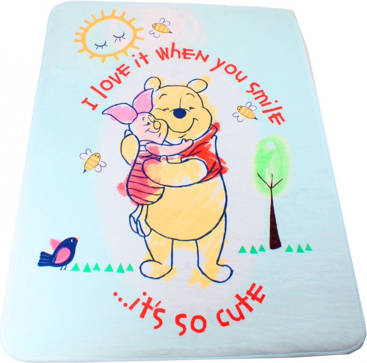 House Of Kids Speelkleed Winnie The Pooh Blauw 70 X 95 Cm