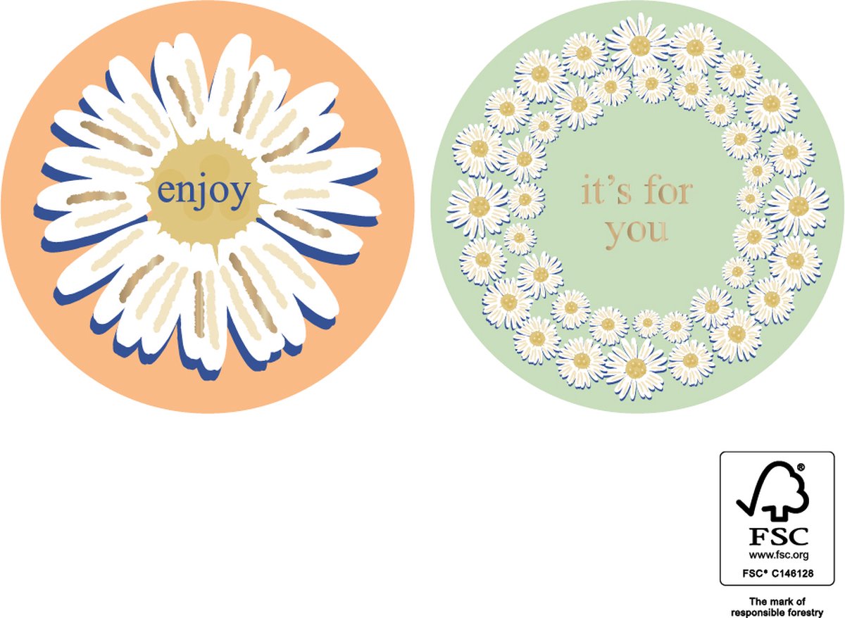 HOP - Stickers - Daisy - 10 stickers