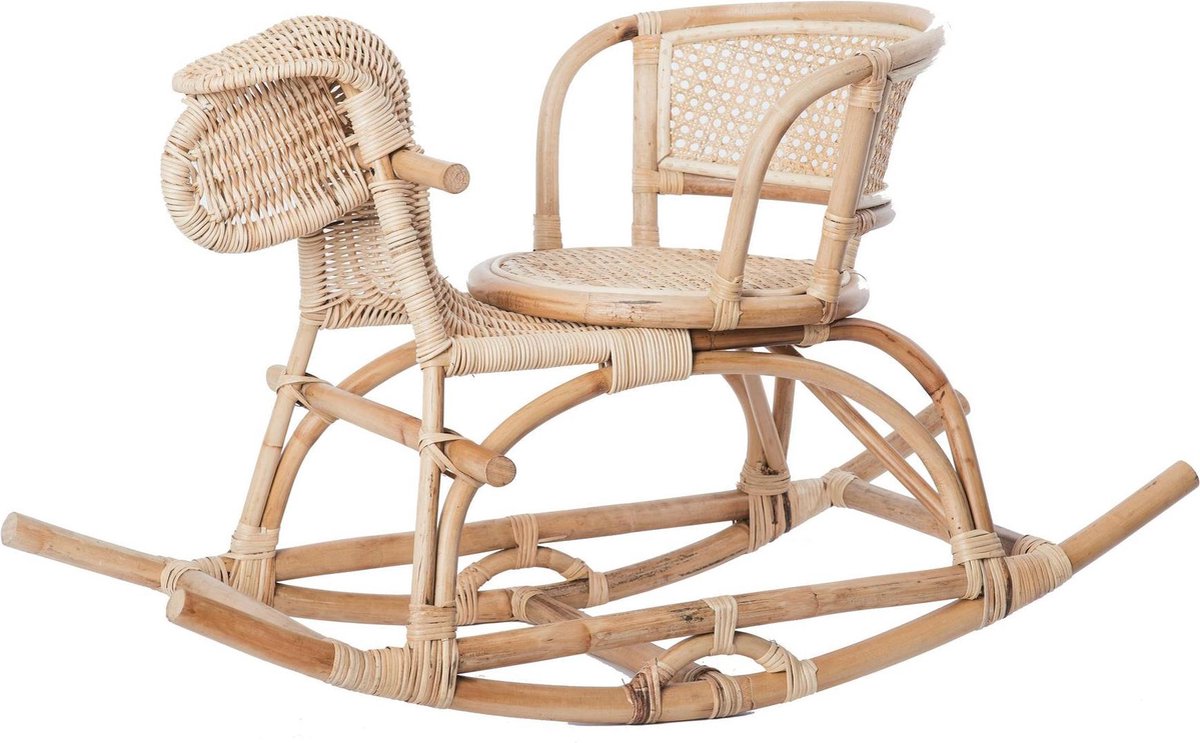 House of Tods - Rotan Handgemaakt - Hobbeldieren - Hobbelschaap - Leo