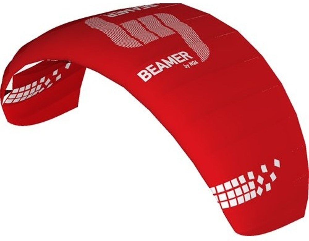 Hq Kites Vierlijnsmatrasvlieger Beamer Vi 4.0 374 Cm Rood