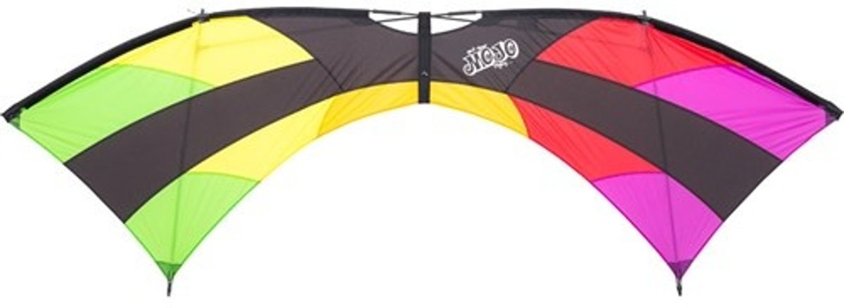 Hq Kites Vierlijnsvlieger Mojo Rainbow 222 Cm