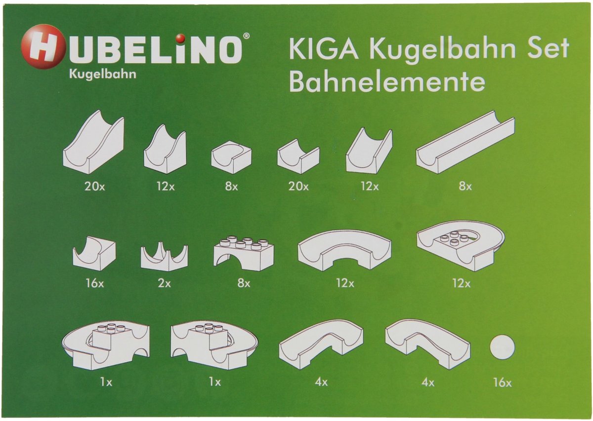 Hubelino 420558 KIGA Scholenset Baanelementen