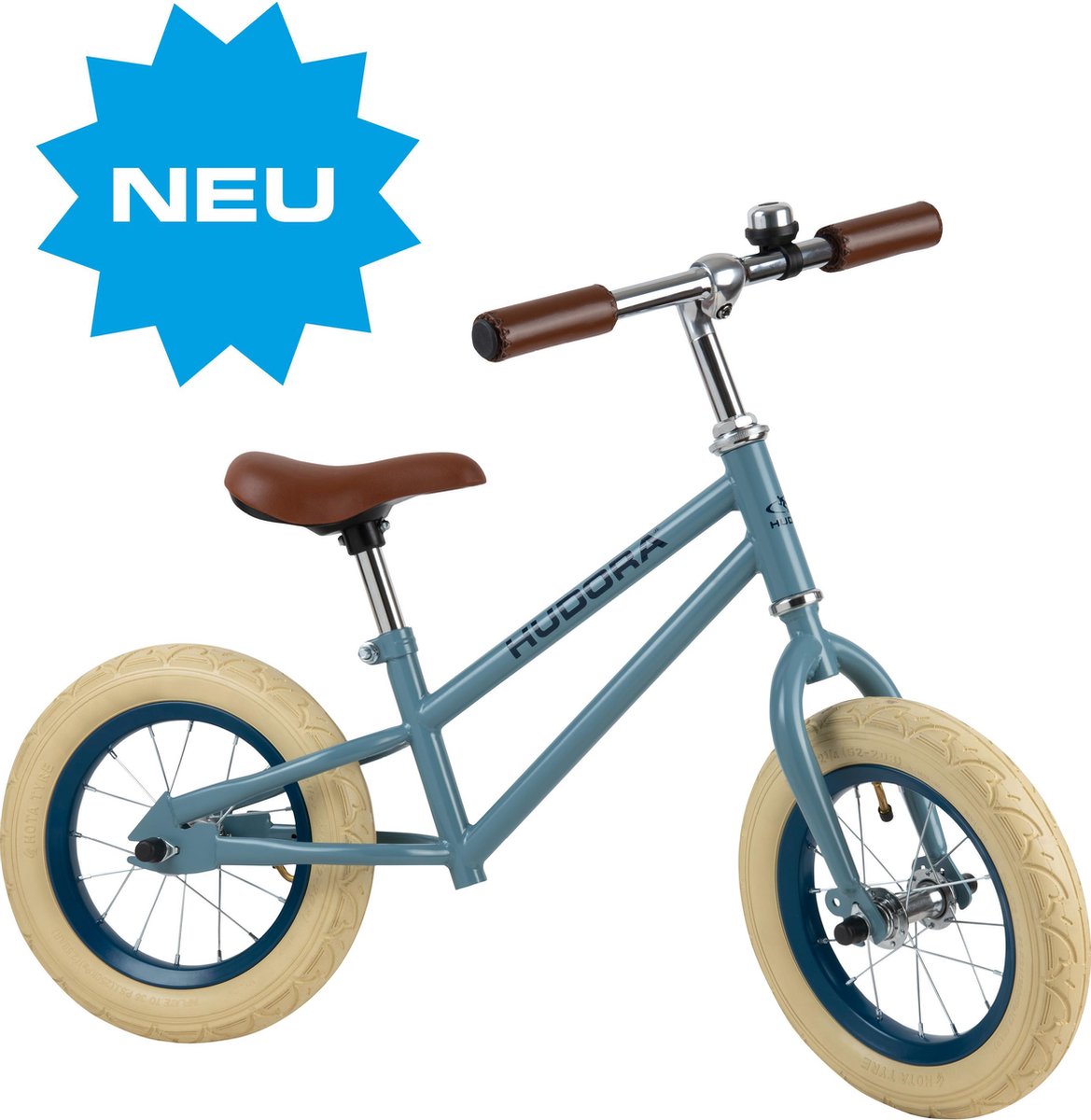 Hudora Loopfiets Retro Boy - Blauw