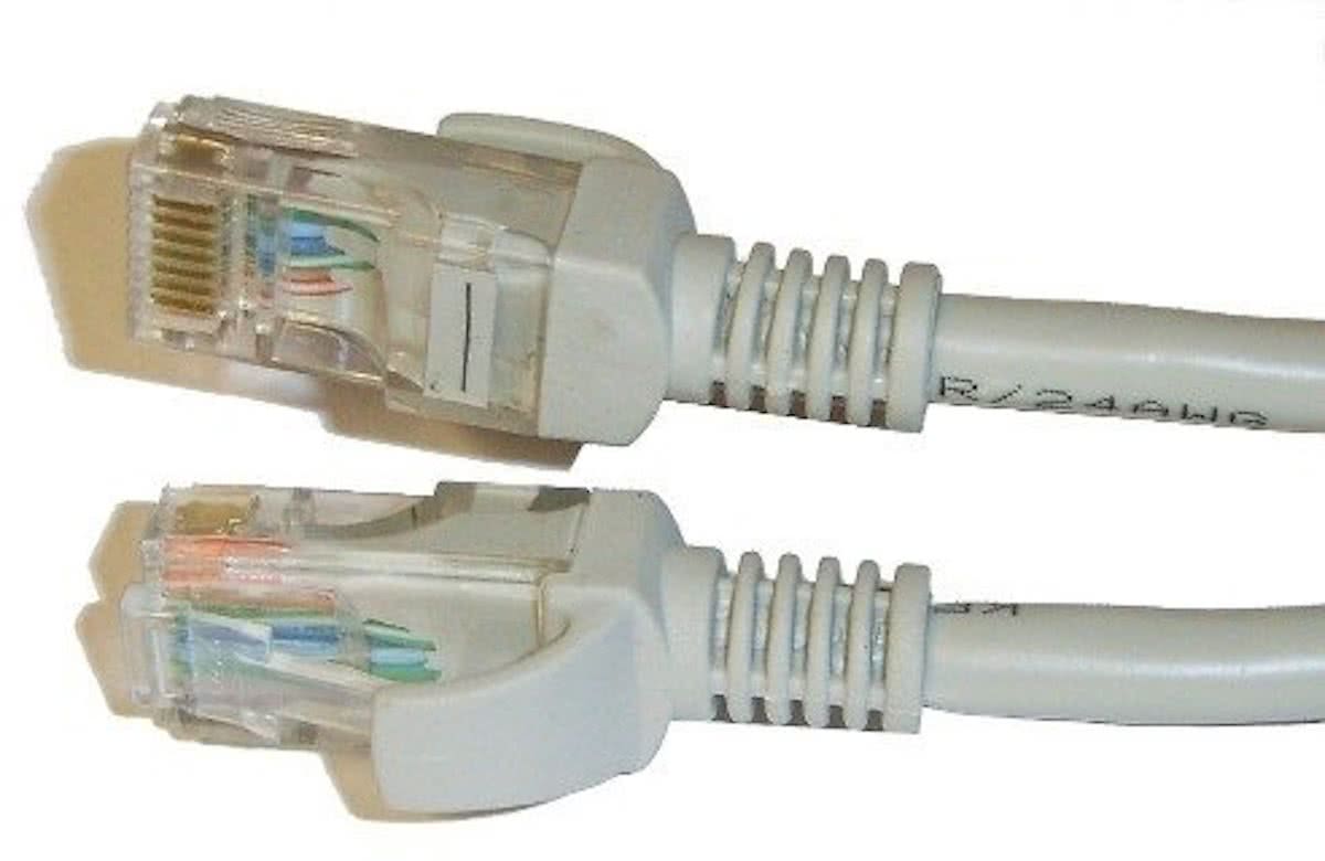 Demarktbijuthuis  - Cat 5 UTP-kabel - RJ45 - 50 m - grijs