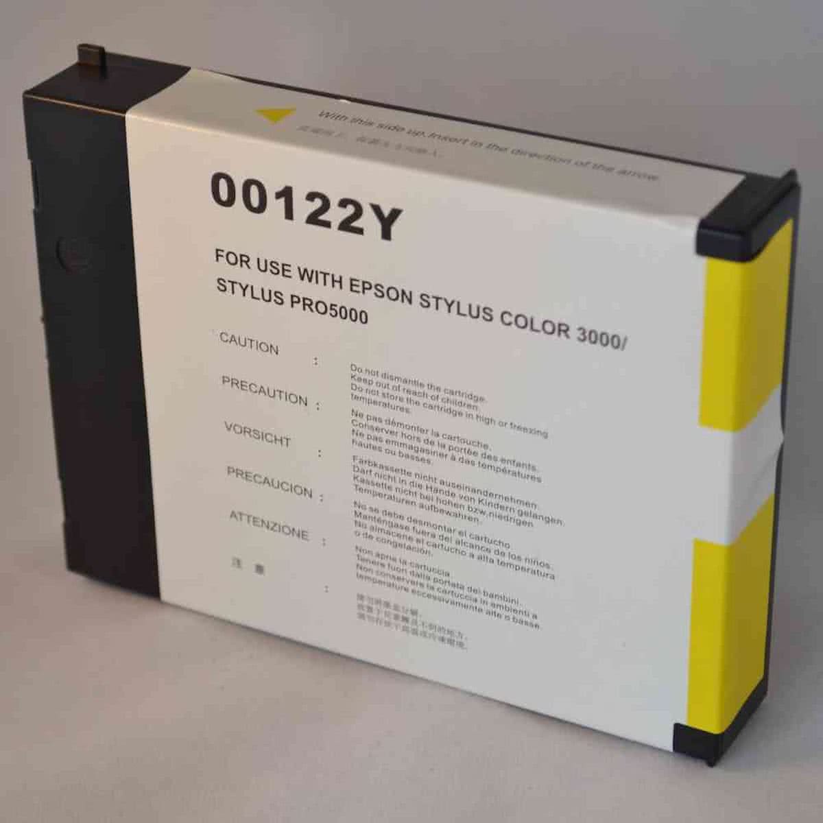 Epson S020122 inktcartridge (met chip) / Geel (huismerk)