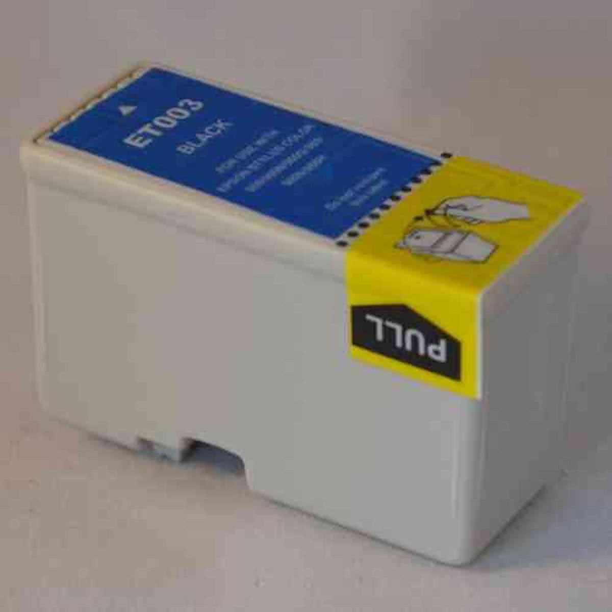 Epson T003 - Inktcartridge / Zwart (huismerk)