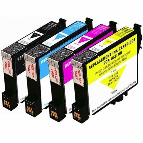 Epson T0611-T0614 multipack 4 cartridges (compatible)