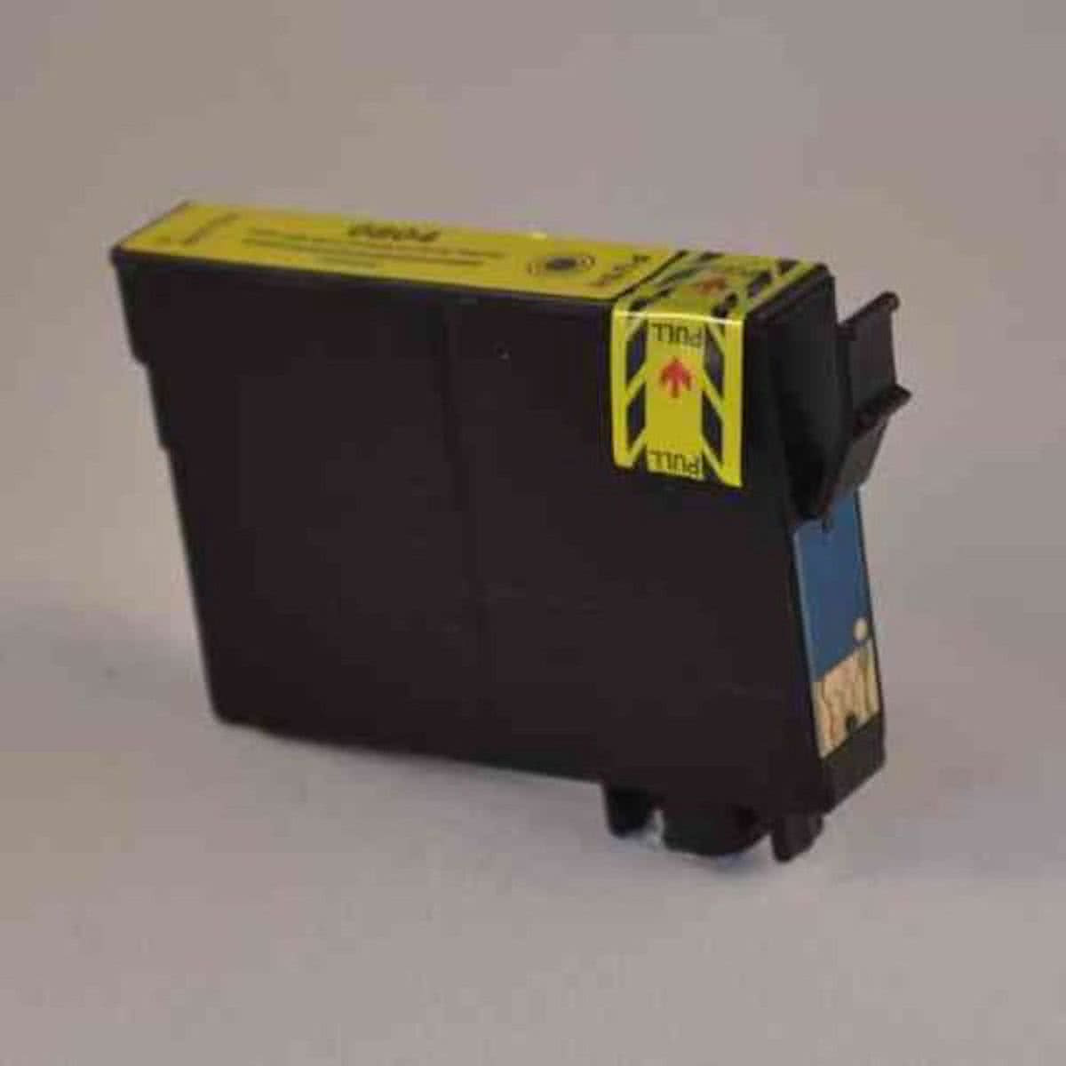 Epson T0804 - Inktcartridge / Geel (huismerk)