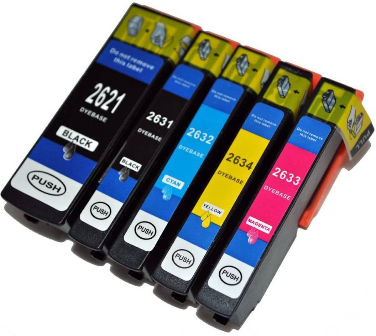 Epson T2631-2634 inktcartridge (26XL) huismerk