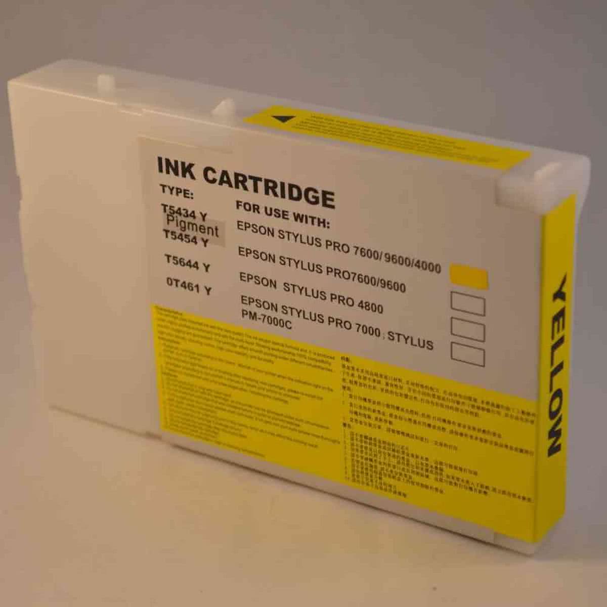 Epson T5434 inktcartridge (met chip) Geel / Huismerk