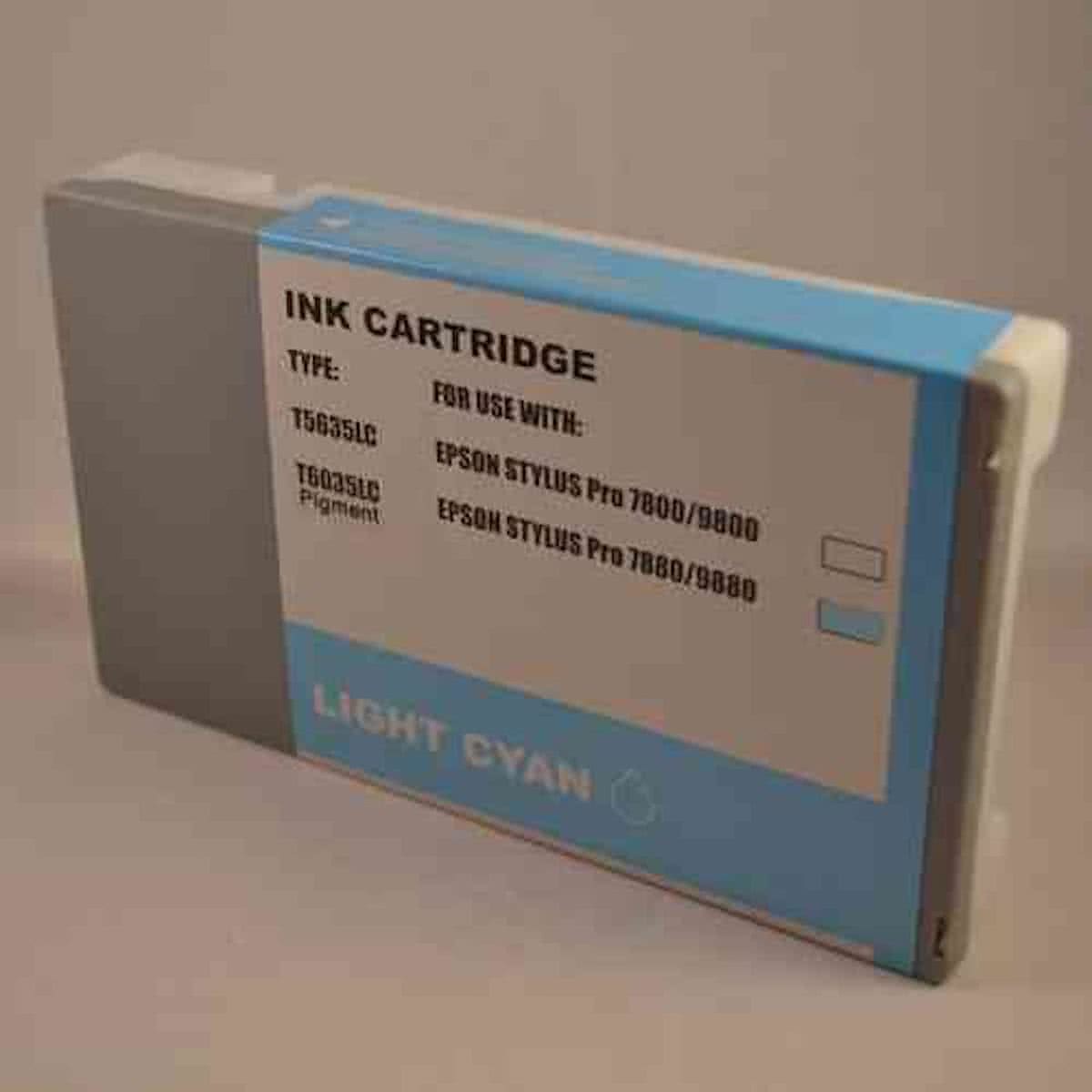 Epson T6035 - Inktcartridge / Licht Cyaan (huismerk)