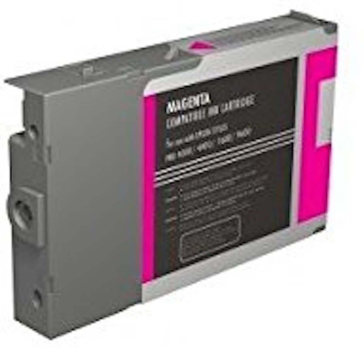 Epson T6123 inktcartrigde (met chip) / Magenta (huismerk)