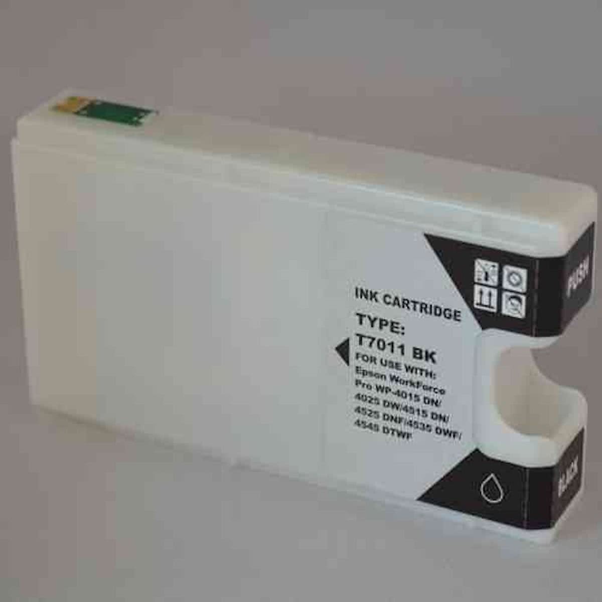 Epson T7011 - Inktcartridge / Zwart (huismerk)