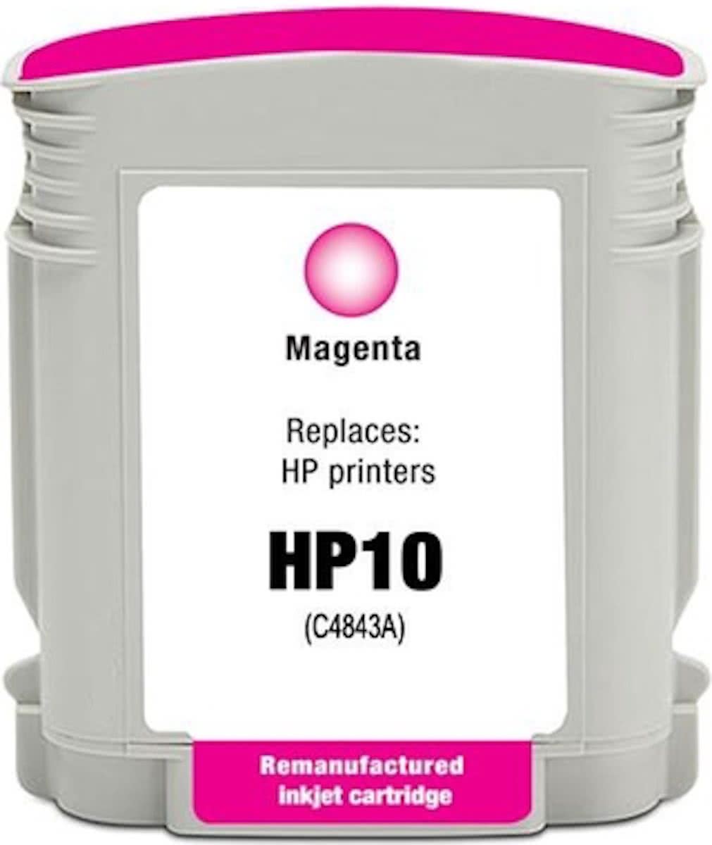 HP 10 (C4843A) inktcartridge (met chip) / Magenta (huismerk)