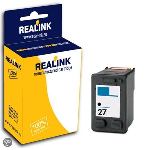 HP 27 / C8727AE inktcartridge zwart (compatible)