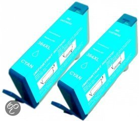 HP 364 Cyaan XL Duopack (CB318EE) 2x 12 ml