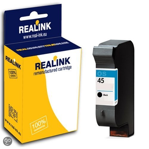 HP 45 / 51645AE inktcartridge zwart (compatible)