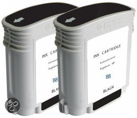 HP 88 Black XL Duopack (C9396AE) 2x 80 ml