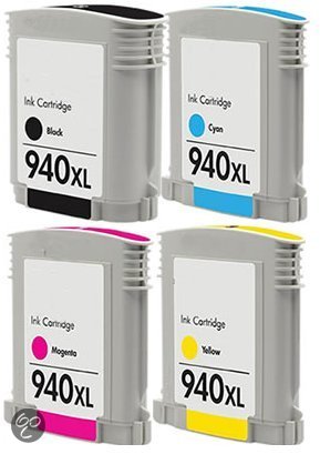 HP 940 XL Multipack (4set) Huismerk