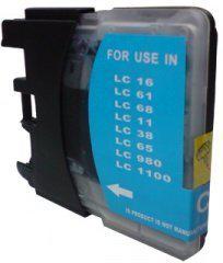 Merkloos - Inktcartridge / Alternatief voor de Brother LC 980XL / Cyaan / Hoge Capaciteit