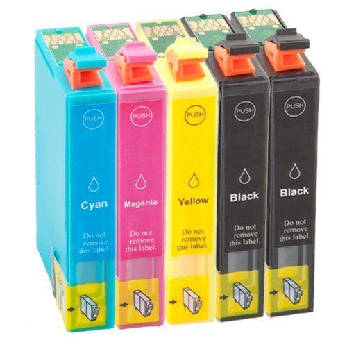 Merkloos - Inktcartridge / Alternatief voor de Epson 16XL (T1636) / Zwart / Geel / Cyaan / Magenta / Hoge Capaciteit