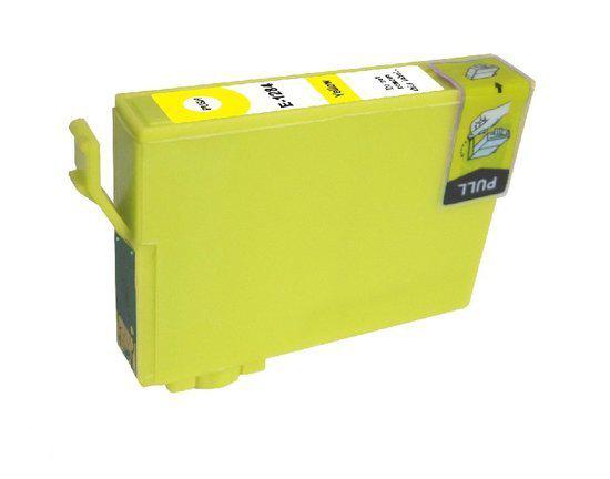 Merkloos   Inktcartridge / Alternatief voor de Epson 24XL T2434 inktcartridge geel inktmedia huismerk Cartridge