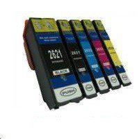 Merkloos   Inktcartridge / Alternatief voor de Epson 26XL T2621 T2631 T2632 T2633 T2634 inktcartridge