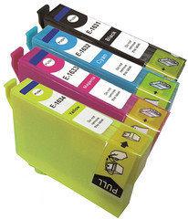 Merkloos   Inktcartridge / Alternatief voor de Epson T1631-1634XL inktcartridge