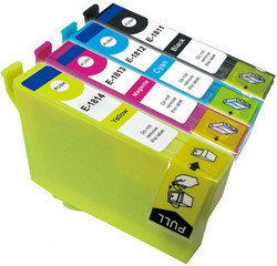 Merkloos   Inktcartridge / Alternatief voor de Epson T1811-1814 inktcartridge