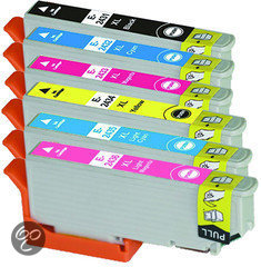 Merkloos   Inktcartridge / Alternatief voor de Epson T2431-2436XL inktcartridge