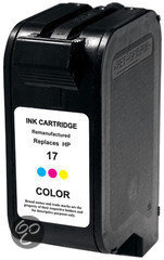 Merkloos   Inktcartridge / Alternatief voor de HP 17 XL inktcartridge C6625AE kleur 30 ml Cartridge