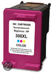 Merkloos   Inktcartridge / Alternatief voor de HP 300 XL inktcartridge CC644EE kleur 21 ml Cartridge