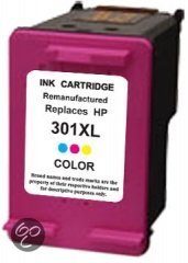 Merkloos - Inktcartridge / Alternatief voor de HP 301XL / Kleur / 21 ml