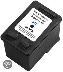 Merkloos   Inktcartridge / Alternatief voor de HP 337 XL inktcartridge C9364EE zwart 25 ml Cartridge