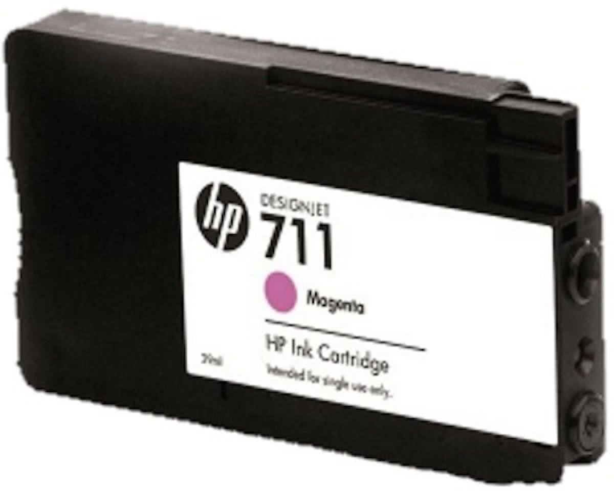 Merkloos - Inktcartridge / Alternatief voor de HP 711 / Magenta