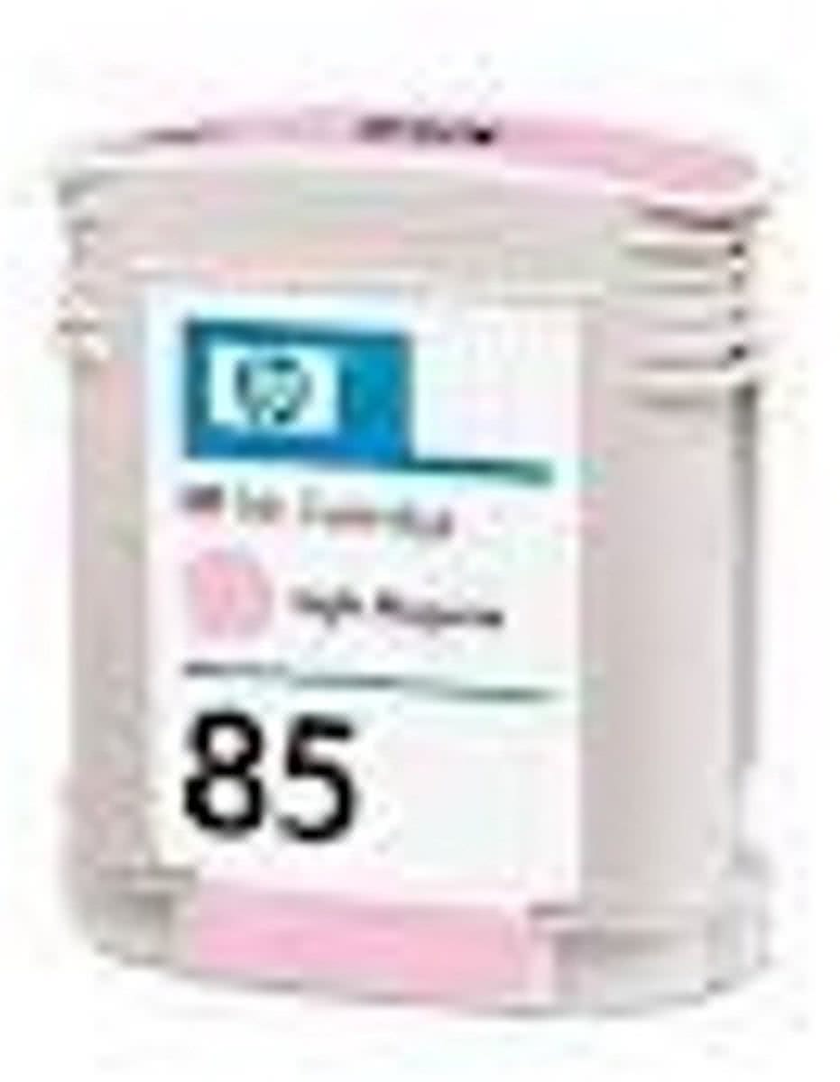 Merkloos - Inktcartridge / Alternatief voor de HP 85 / Licht Magenta