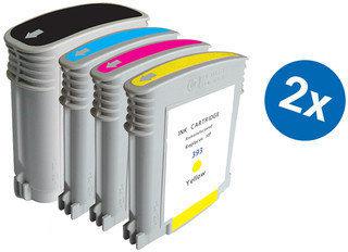 Merkloos   Inktcartridge / Alternatief voor de HP 88XL inktcartridge multipack 9391/9396 2 sets Cartridge