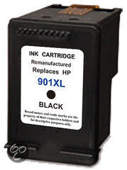 Merkloos   Inktcartridge / Alternatief voor de HP 901 XL inktcartridge CC654AE zwart 20 ml Cartridge