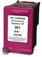 Merkloos   Inktcartridge / Alternatief voor de HP 901 XL inktcartridge CC656AE kleur 21 ml Cartridge