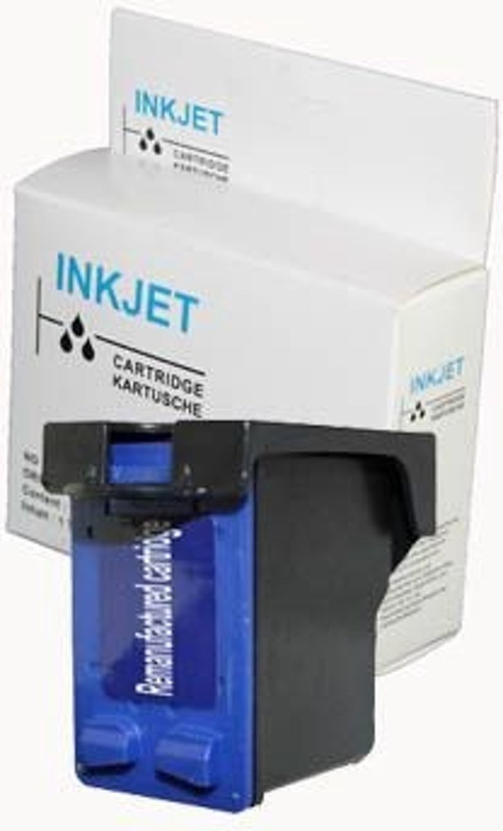 Merkloos   Inktcartridge / Alternatief voor de Hp 22XL C9352A kleur wit Label